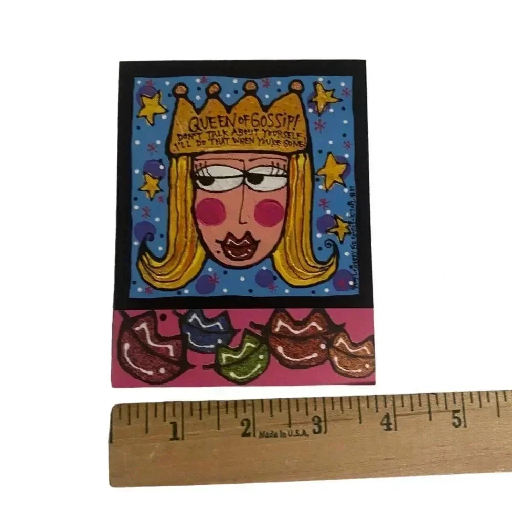 JUST FOR FUN Greeting Cards Blonde Queen Princess Leanin' Tree Lori Wiseman NOS‎